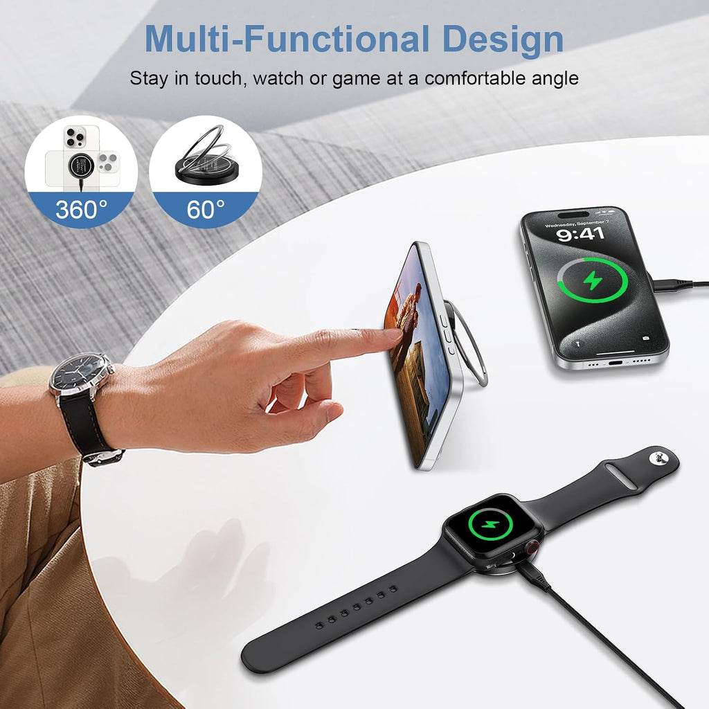 Samsung Magnetic Wireless Charger Fast Charging Pad MagSafe Charger for Samsung Galaxy S25 Plus/S24