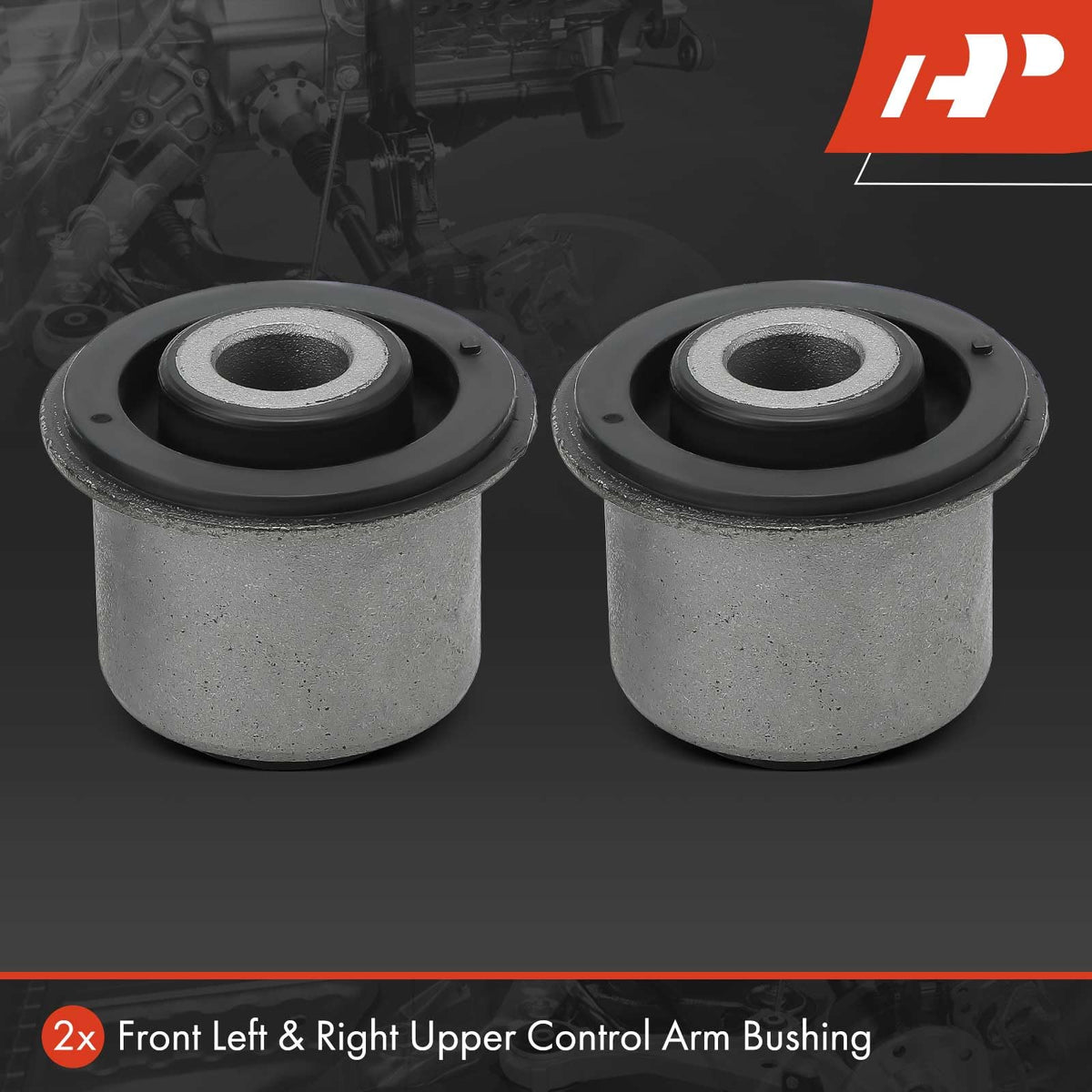 A-Premium 2 x Front Upper Control Arm Bushing Kit Compatible with Chevrolet