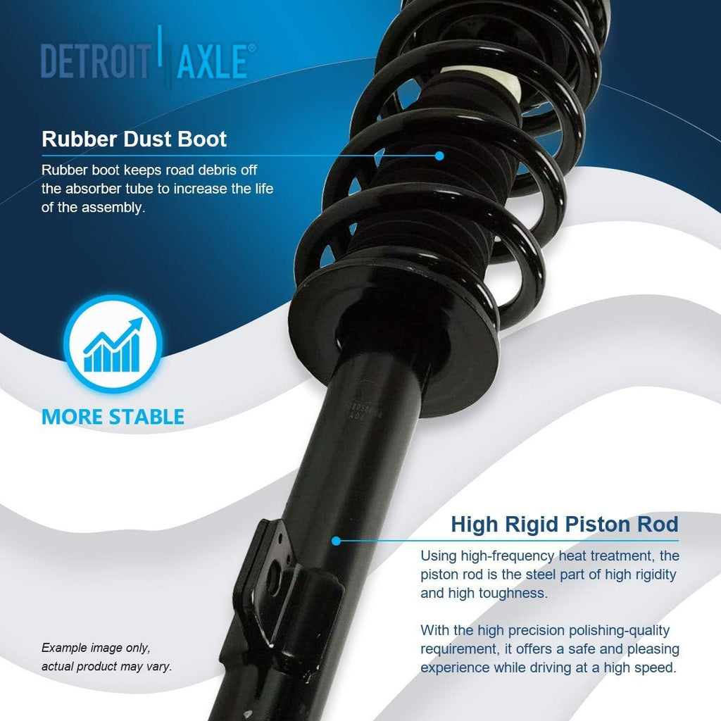 Detroit Axle - RWD Front Struts Kit for 2011-2022 Dodge Charger