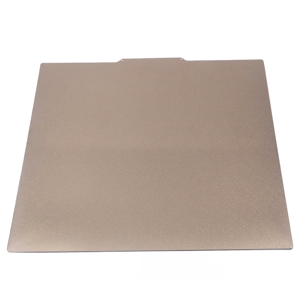 Flexible Spring Steel Build Plate, 450x450 Heat Resistant Adhesive Double Sided Textured PEI Sheet High Strength Pop