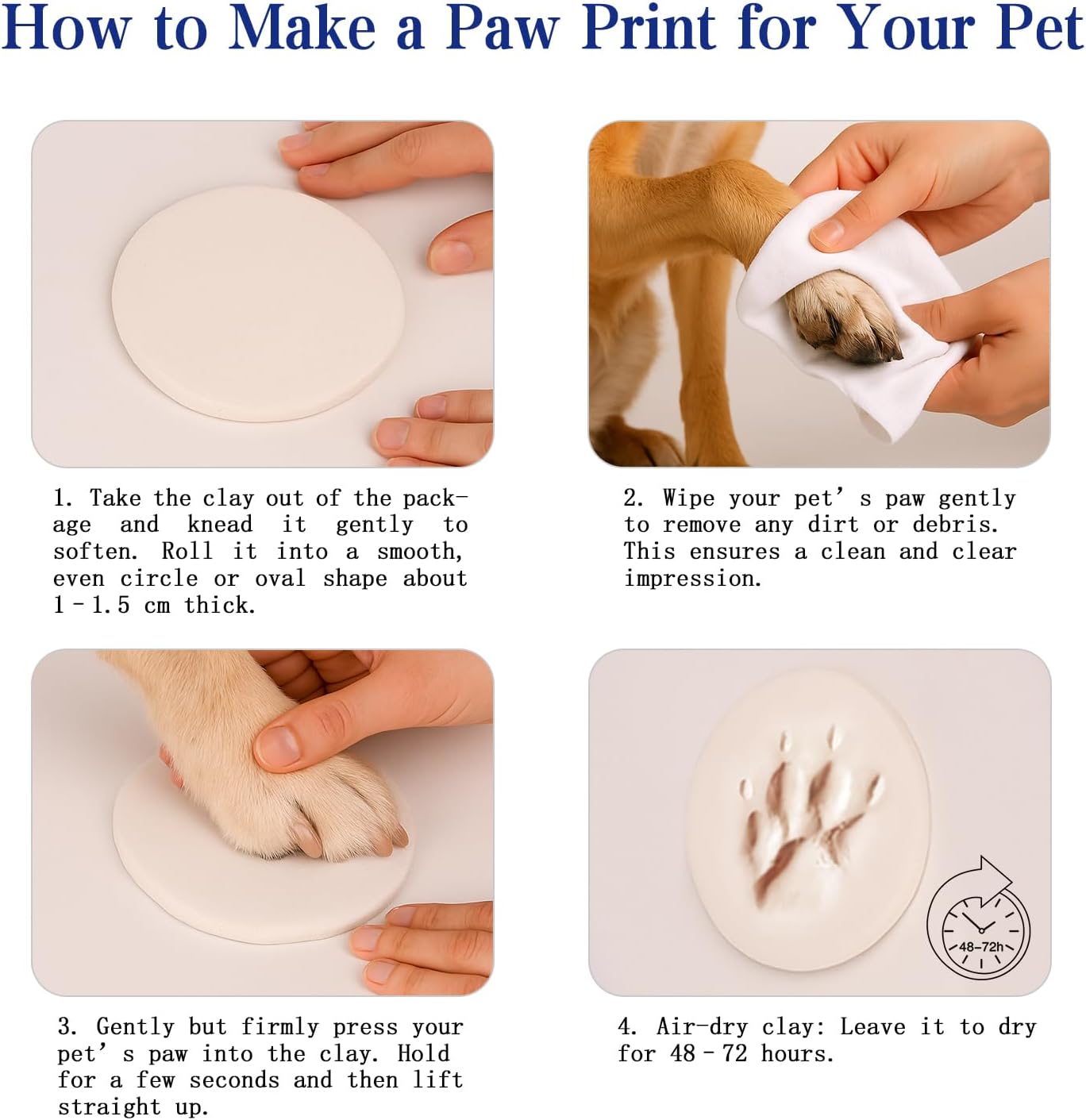 Dog Memorial Shadow Box Frame 5x7 with Paw Print Kit and Fur Keepsake Box Small Pet Memorial Frame Box for Dogs and