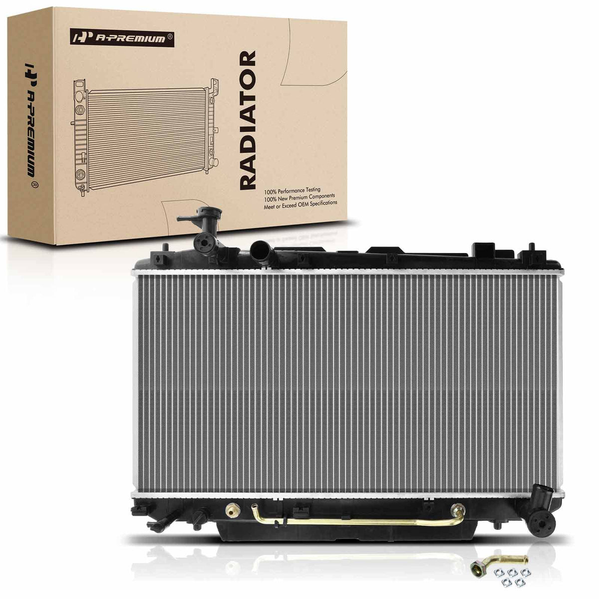 A-Premium Engine Coolant Radiator Compatible with Toyota Model