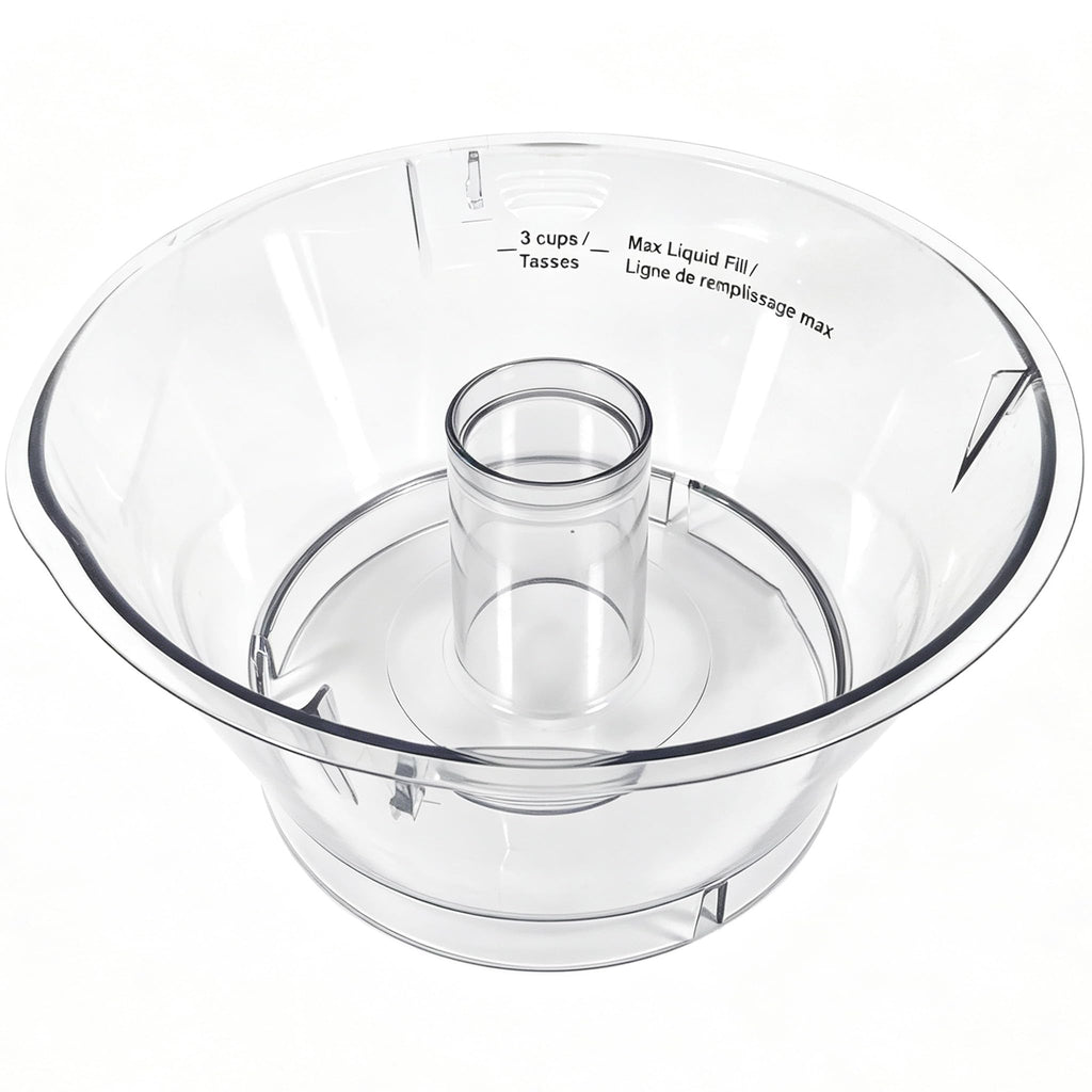 FP-12SWBT1 Small Work Bowl 8in Compatible with Cuisinart Food Processor