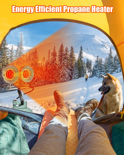 30000 BTU Portable Propane Heaters for Outdoor Use, Propane Tank Heater for Patio Camping Tent, Large Safe Space Heater