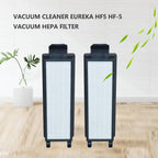 EZ SPARES Eureka HF5 HF-5 HEPA Filter, 61830 61830A 61840, 2 Pack