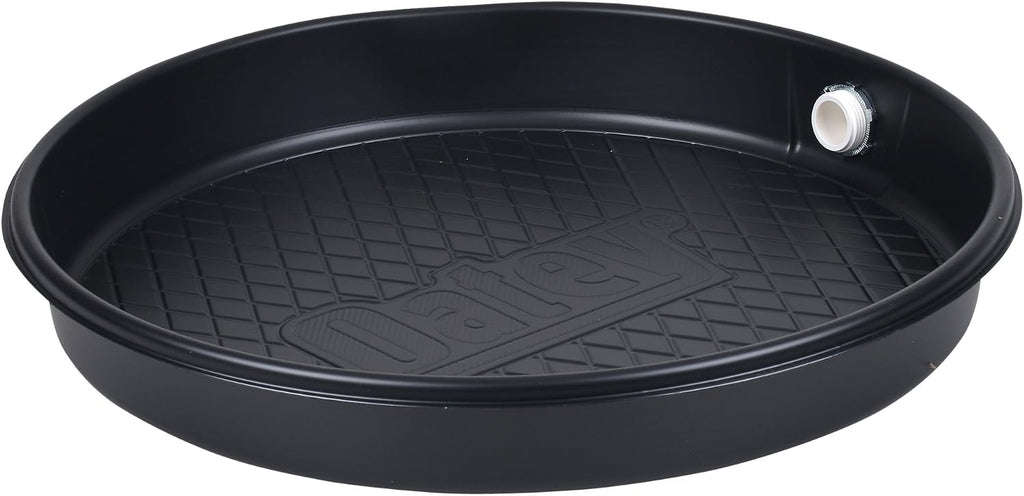 34060 Hot Water Heater Pan, Bulk 18-Inch, Black