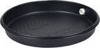 34060 Hot Water Heater Pan, Bulk 18-Inch, Black