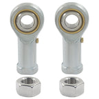 Moicstiy 2pcs 1/2" Bore, 1/2-20 RH Thread, PHSB8 Rod End Bearing