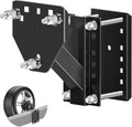 Spare Tire Mount for Utility Trailer Accessories,3-Nut Design Spare Tire Carrier,Fits Most 4,5 & 6 Lugs Wheels, Hold