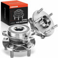 A-Premium 2 x Front Wheel Bearing and Hub Assembly with 5-Lug