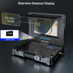 Sewer Camera with Self-Leveling DVR, 100ft Snake, 9" HD Screen