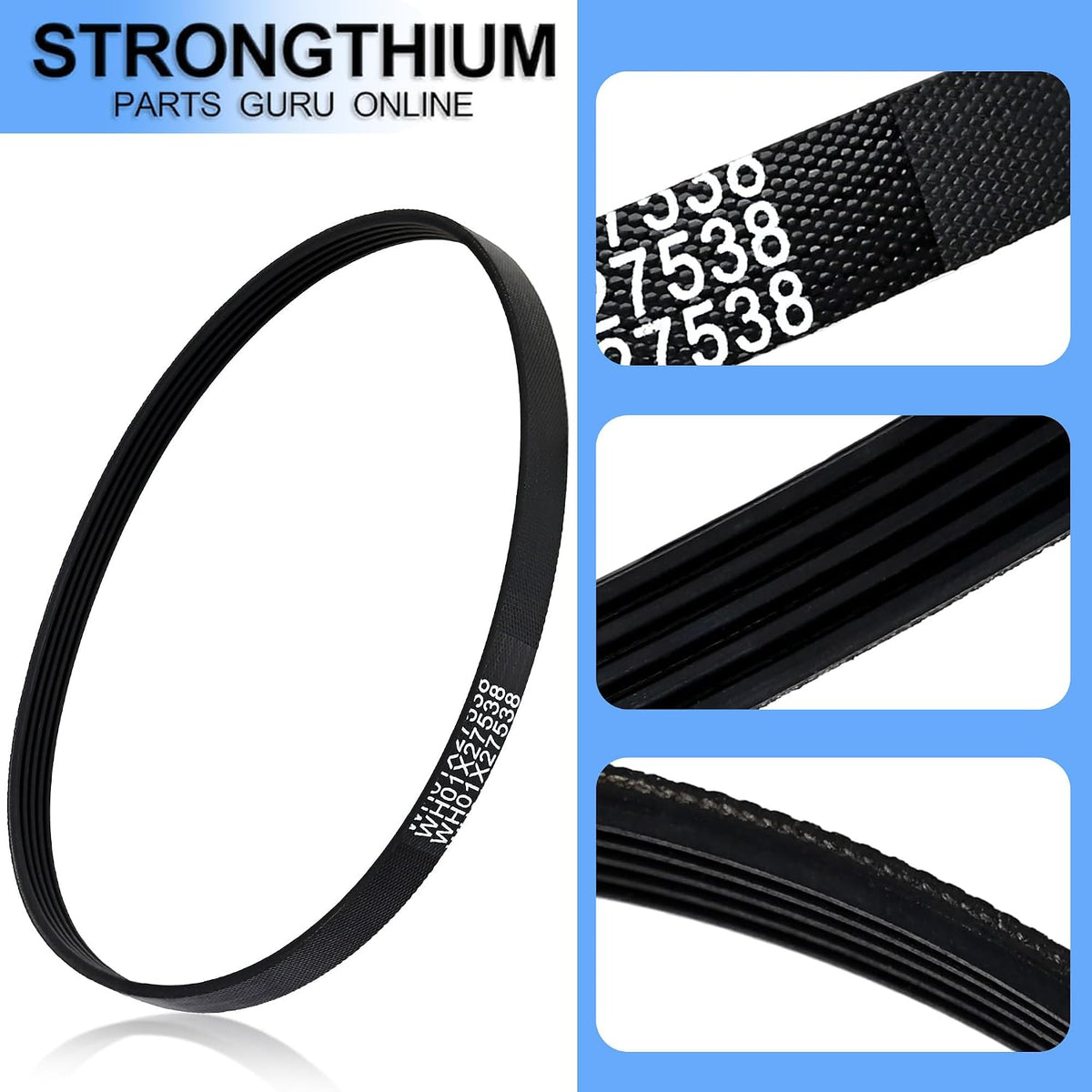 Strongthium WH01X27538 Washer Drive Belt 290D1101P005