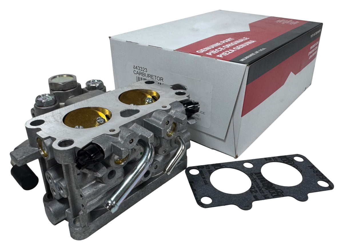 Genuine OEM Carburetor w/Gaskets Compatible with 843323