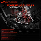 A-Premium Engine Motor and Transmission Mount Kit, with Torque Strut Mount