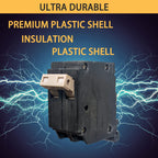80 Amp 2-Pole Circuit Breaker, 3/4-Inch Plug-in Type Molded Case