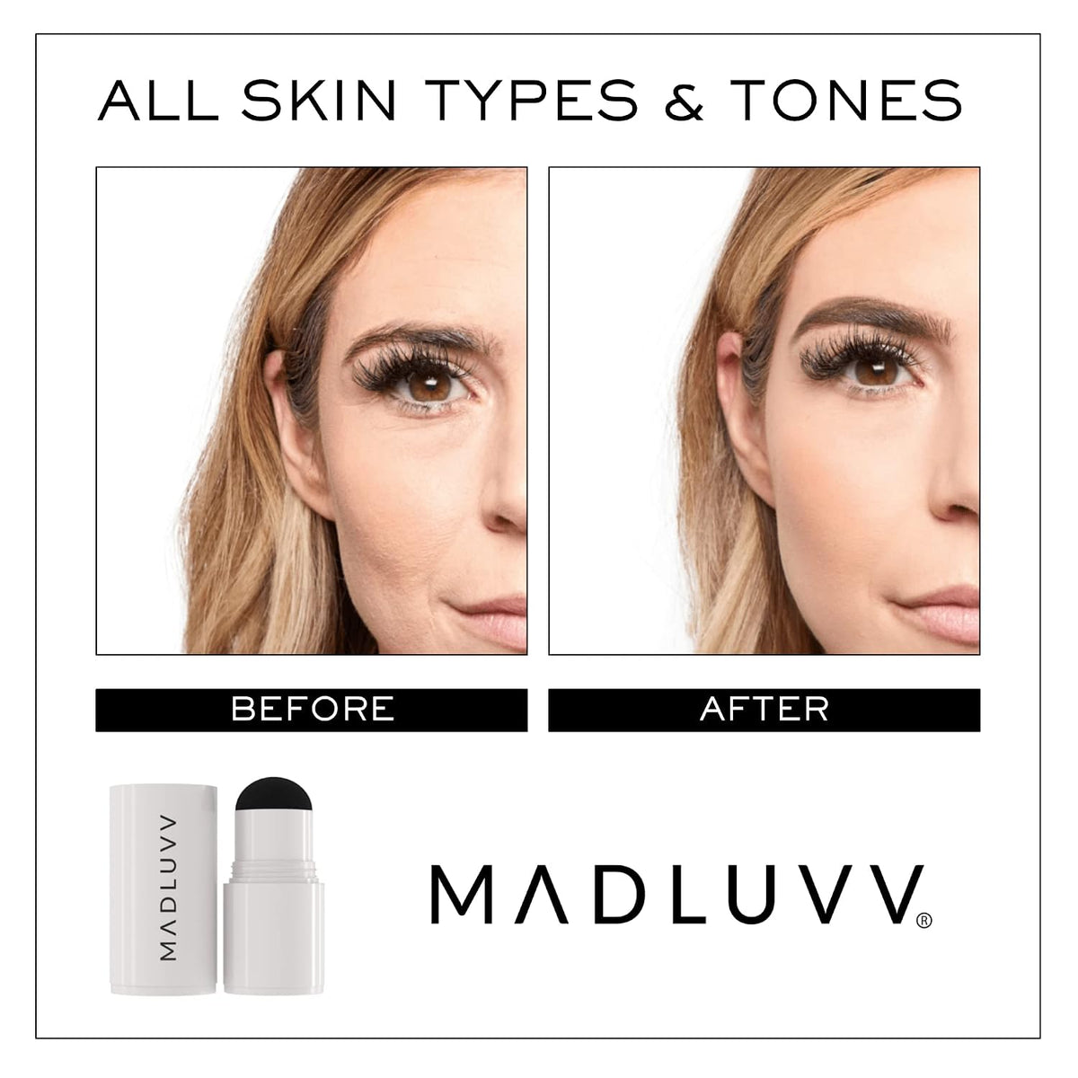 Brow Stamp Refill for Sparse Brows & Root Touch Up (Medium Brown)