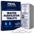 Water Purification Tablets - Water Purifier Tablets for Emergency Water - Hiking, Camping, Survival, Emergency –