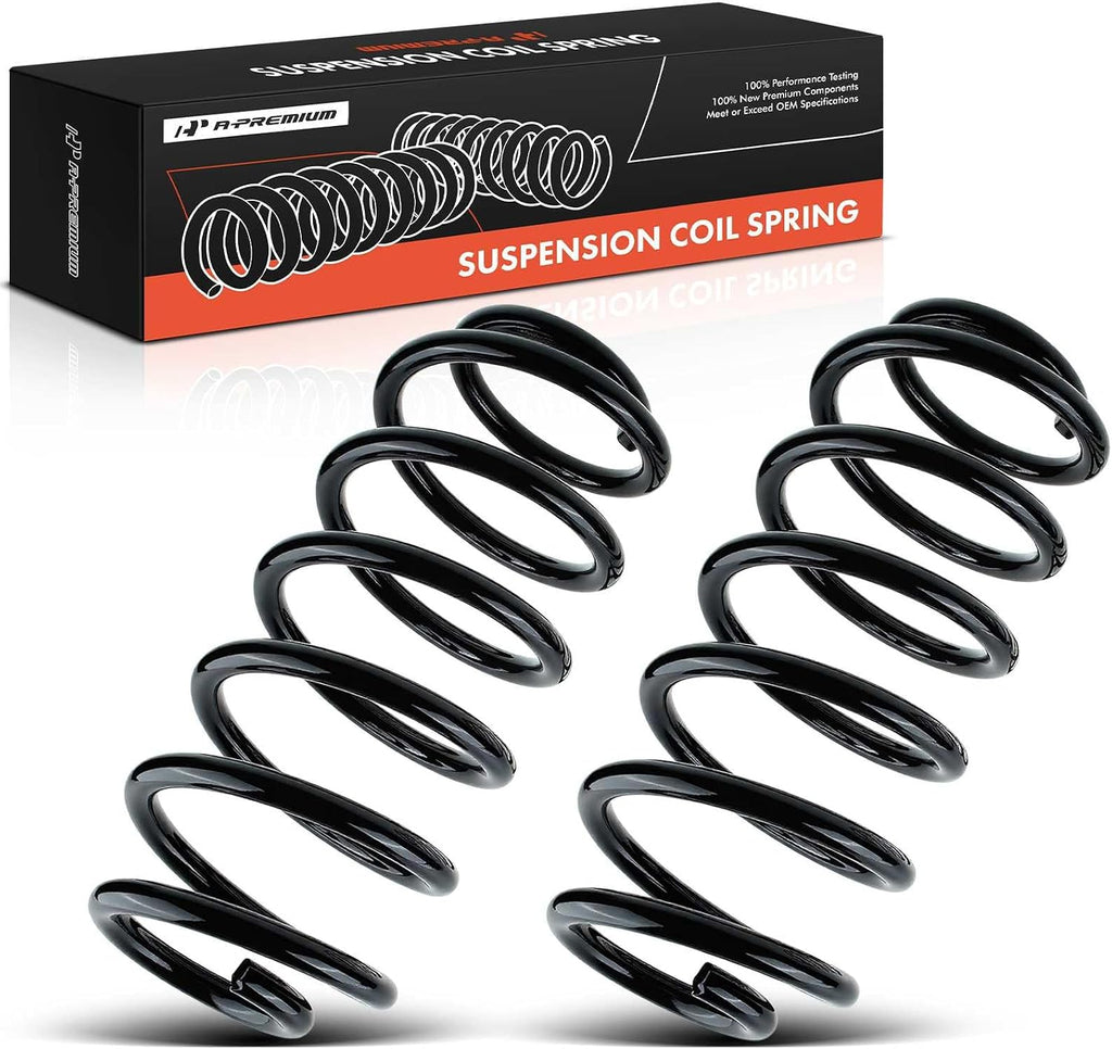 A-Premium 2-Pack Rear Suspension Coil Spring Set Compatible with Jeep