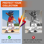 3x4 Clear Hard+Soft Card Sleeves for Various Types Cards