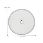 2pcs Stainless Steel Mesh Filters for 8-cup Coffee Makers