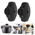 Pressure Cooker Cover Knobs 19mm ABS Replacement Handles 2 Pack