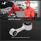 A-Premium Rear Lower Torque Strut Mount Compatible with Honda