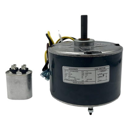5KCP39BGS069S Condenser Fan Motor 1/10 HP 1100 RPM 208-230V | Compatible with Carrier HC33GE233A 5KCP39BGY824S Genteq