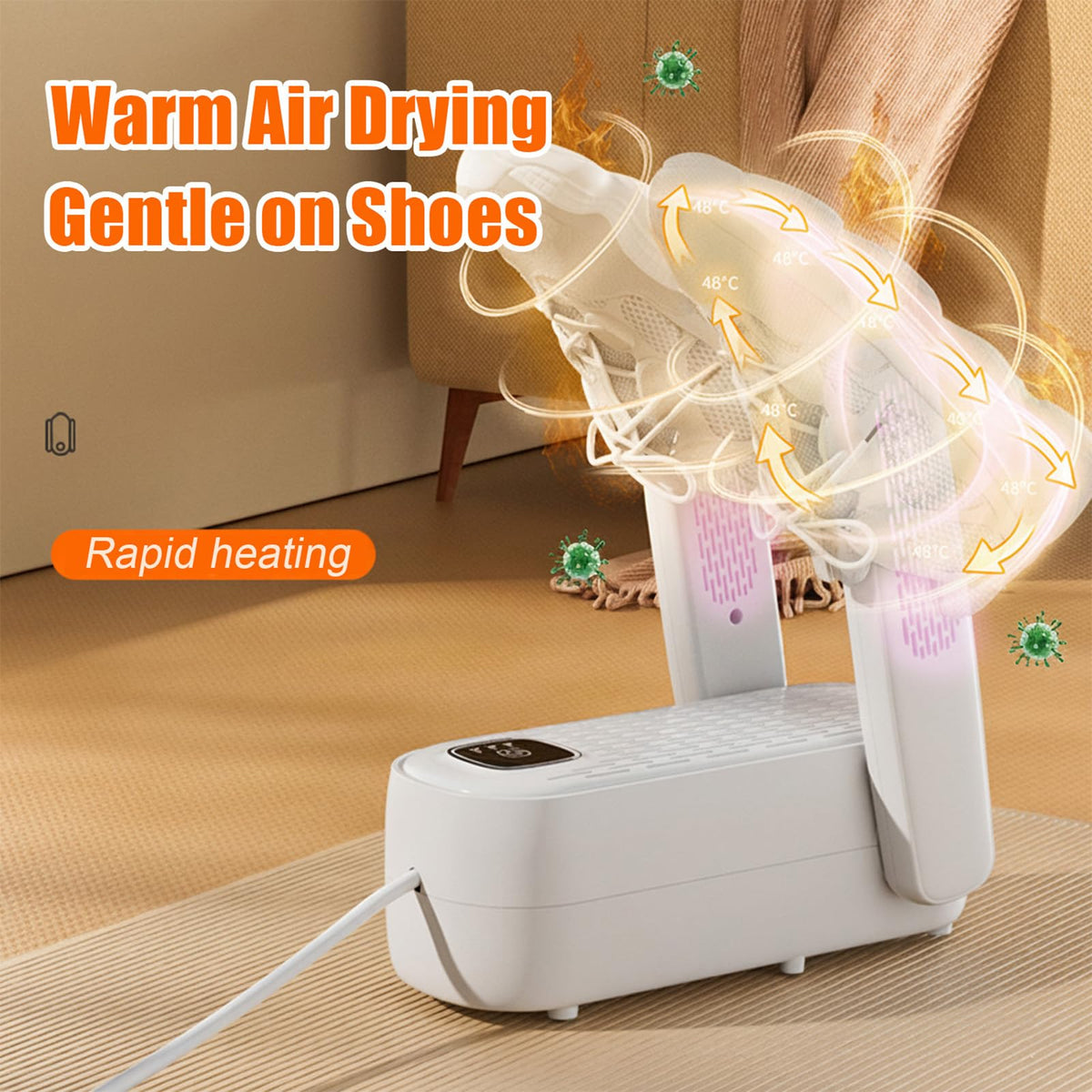 Boot Dryer,Shoe Dryer, White