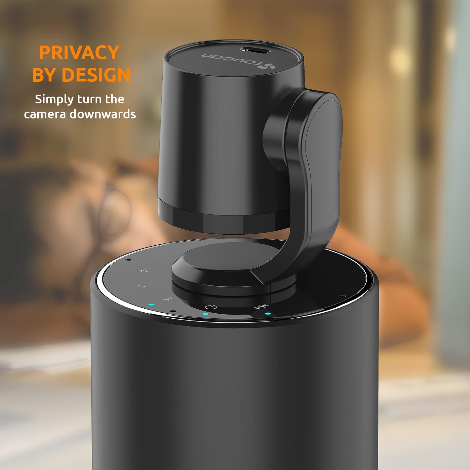 Conference HD Video Conference System, 1080P HD Camera, Speakerphone with 4 Microphones, Plug and Play USB Conference