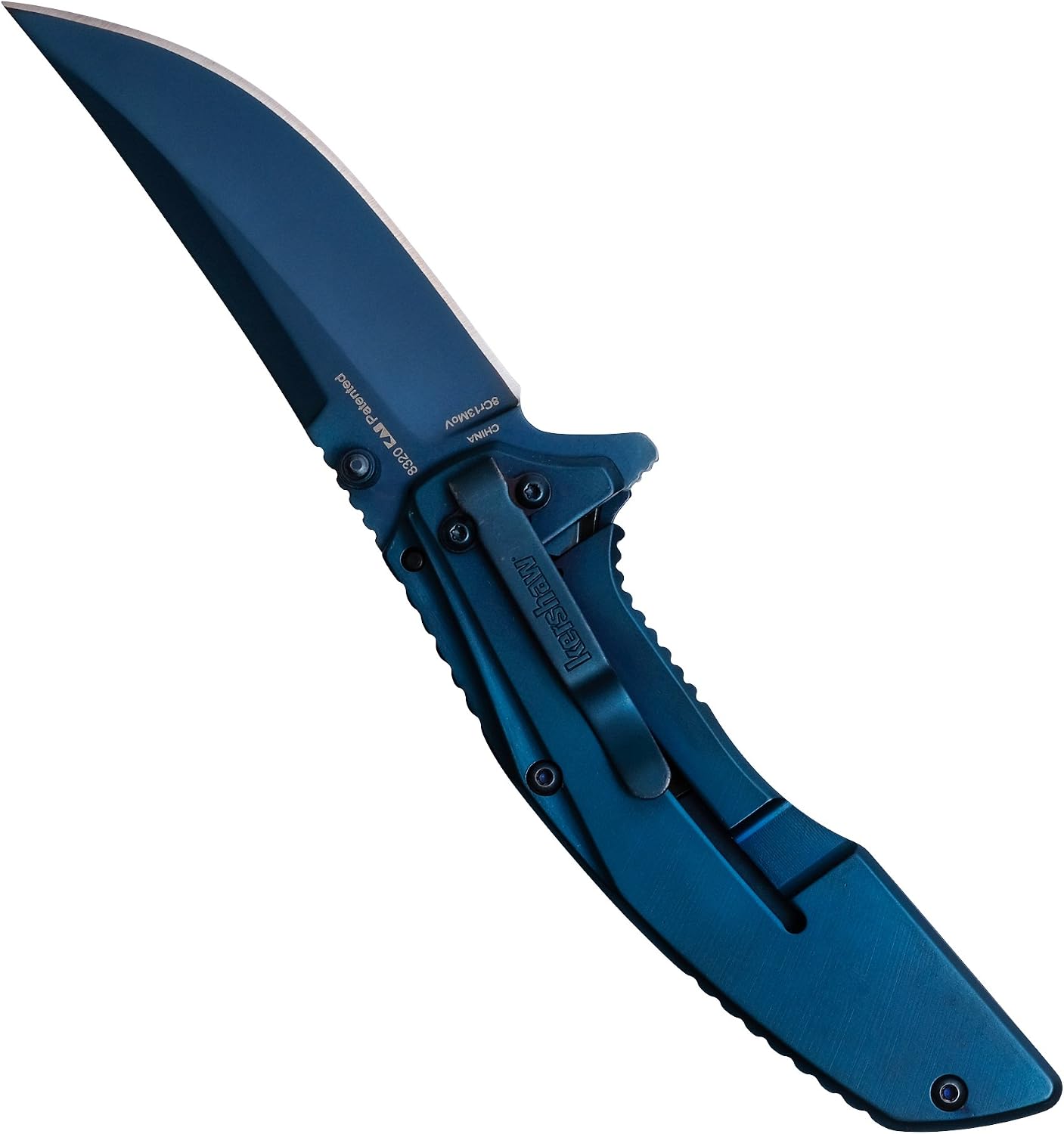Outright Folding Pocket Knife, 8Cr13MoV Stainless Steel Blade, Pocketclip