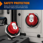 Ransen 300A Rotary Battery Disconnect Switch Panel Mounting