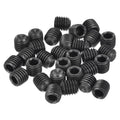 uxcell Socket Set Screws,30Pcs M10x10mm Carbon Steel Hex Socket Grub Screws