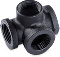 pamo Malleable Iron Fitting 4-Way side outlet - 3/4 Inch