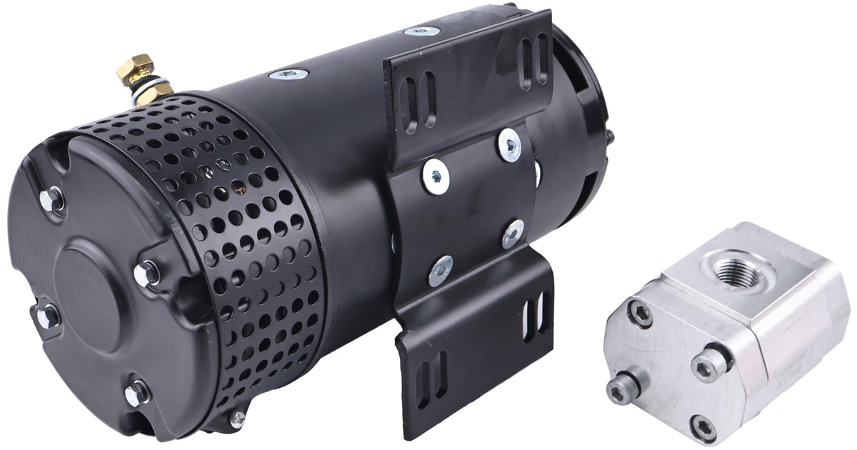 LSSOCH 24V Hydraulic Pump&Motor Assy 161937 169261 169260 AP100-3.5 ZD2973H Compatible with Skyjack SJIII3215 SJIII3219 SJIII3220 SJIII3226 SJIII4620 SJIII4626 SJIII4632