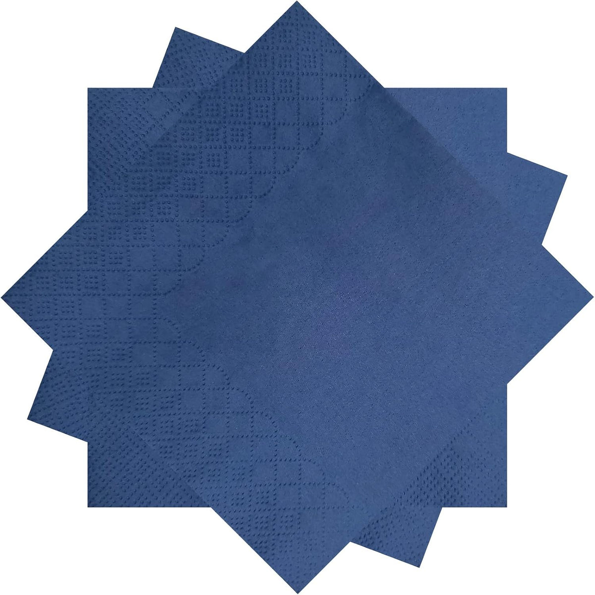 300 Count Navy Blue Beverage Napkins,2-Ply Navy Cocktail Napkins