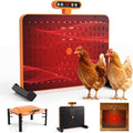 Smart Chicken Coop Heater with Thermostat, Safe Radiant Warmer