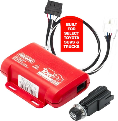 Tow-Pro Liberty Electric Trailer Brake Controller Kit, Toyota Land Cruiser, Sequoia, 4Runner, Tundra, Tacoma