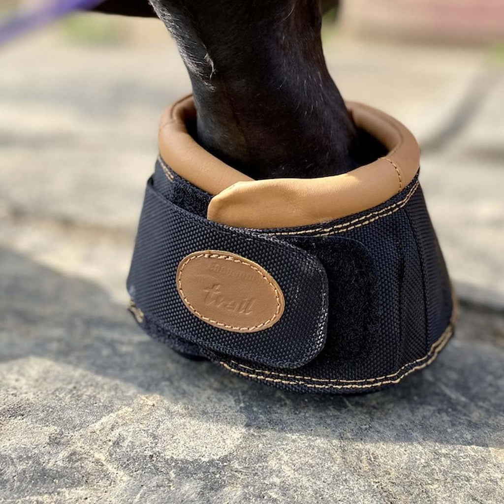 Easyboot Trail Original Hoof Boots – Easy On/Off, Durable Polyurethane Sole, Hook & Loop Closure, Hoof Protection for