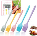 Silicone Basting Pastry Brush, One-Piece Pastry Brush Set