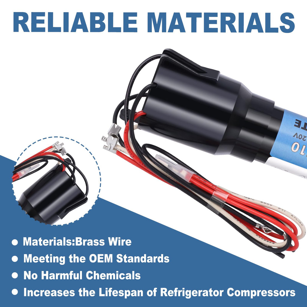RCO810 3-in-1 Hard Start Kit Compatible with Supco, 2 Pack