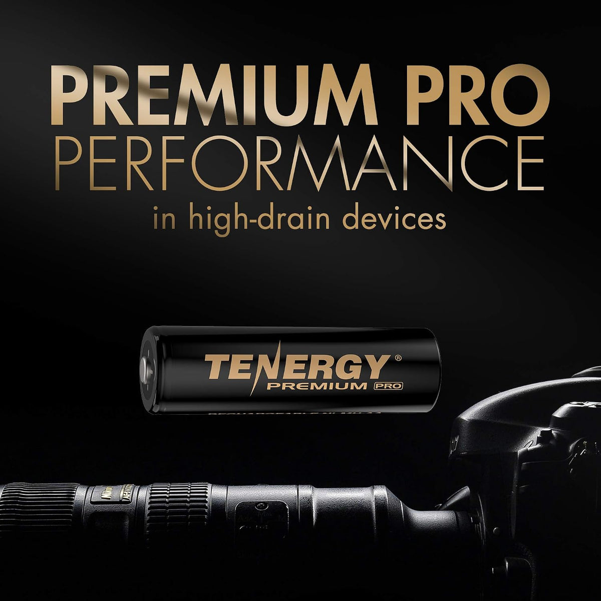 Premium PRO Rechargeable AA Batteries, High Capacity 2800mAh NiMH AA Battery, 4 Pack Rechargeable Batteries