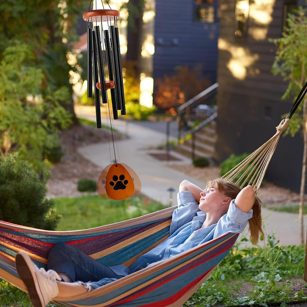 Dog Memorial Wind Chimes Loss of Pet,Pet Memorial Gifts for Dog Cat