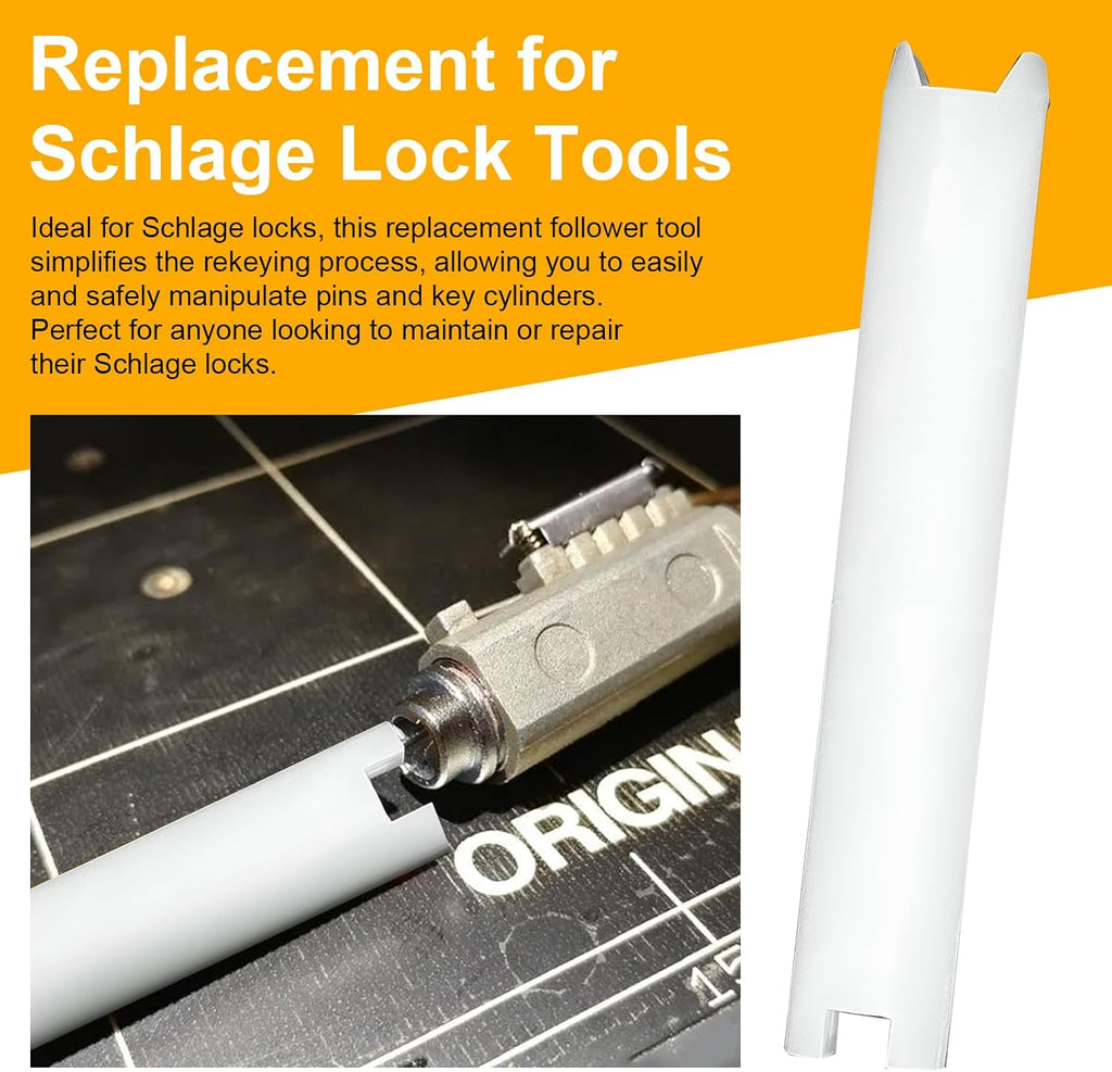 Plug Follower Tool, Replacement for Schlage M540-051 Rekey Kit Tool | Replacement for Schlage Lock Pick Tool
