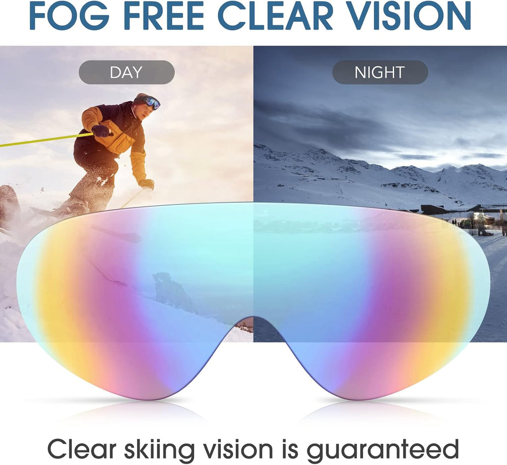 4-Pack Ski Goggles Snow Goggles for Men Women Kids Youth Adults Boys Girls,Snowboard Motorcycle goggles ATV Glasses