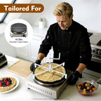 Commercial Stainless Steel Batter, Spreader Crepe Maker