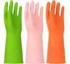 Latex Free Nitrile Cleaning Gloves, Small, 3 Pairs