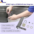 TOP Door Hinge Cartridge (4Pack) Fits for True Both (870837 Right & 870838 Left Side) ﻿