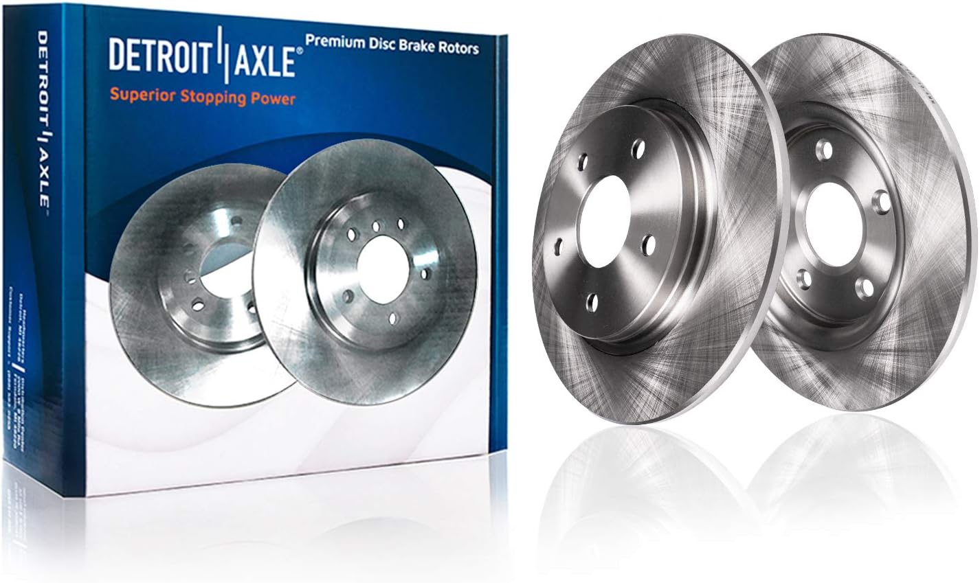 Brake Kit for Chrysler Town & Country Dodge Grand Caravan | VW Routan, 11.89'' inch Front and 12.00'' inch Rear Disc