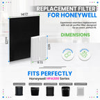 HPA300 Filter R Compatible Honeywell Air Purifier Filter Replacement