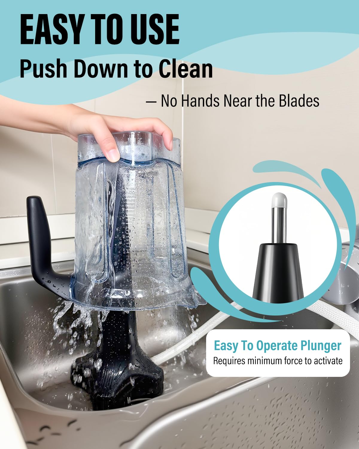 Replacement for Vitamix 1442 Rinse-O-Matic Blender Container Rinser
